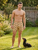 【Pre-Oder】 Relaxed Fit Knit Boxer (Button Fly) - Wild Weekend