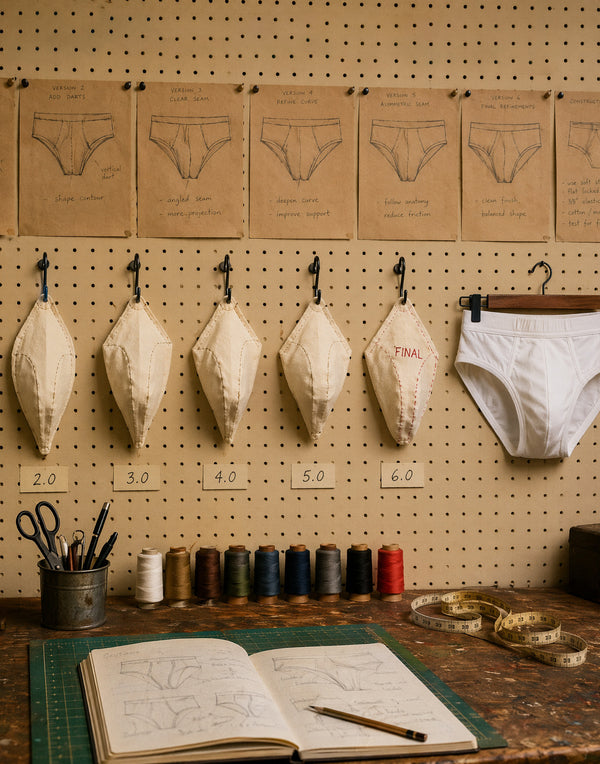 YOUR UNDERWEAR SHOULDN'T SQUEEZE.