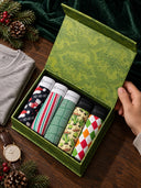 【Pre-Order】Christmas Holiday Mix MicroModal Briefs 5-Pack Gift Set